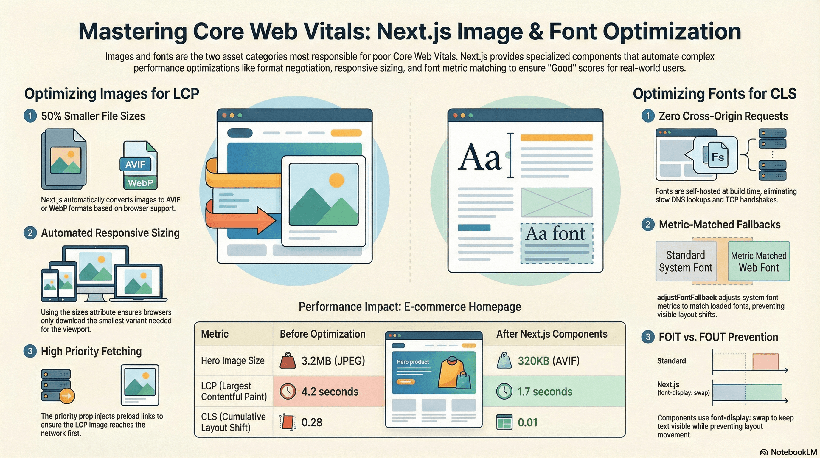 Image & Font Optimization