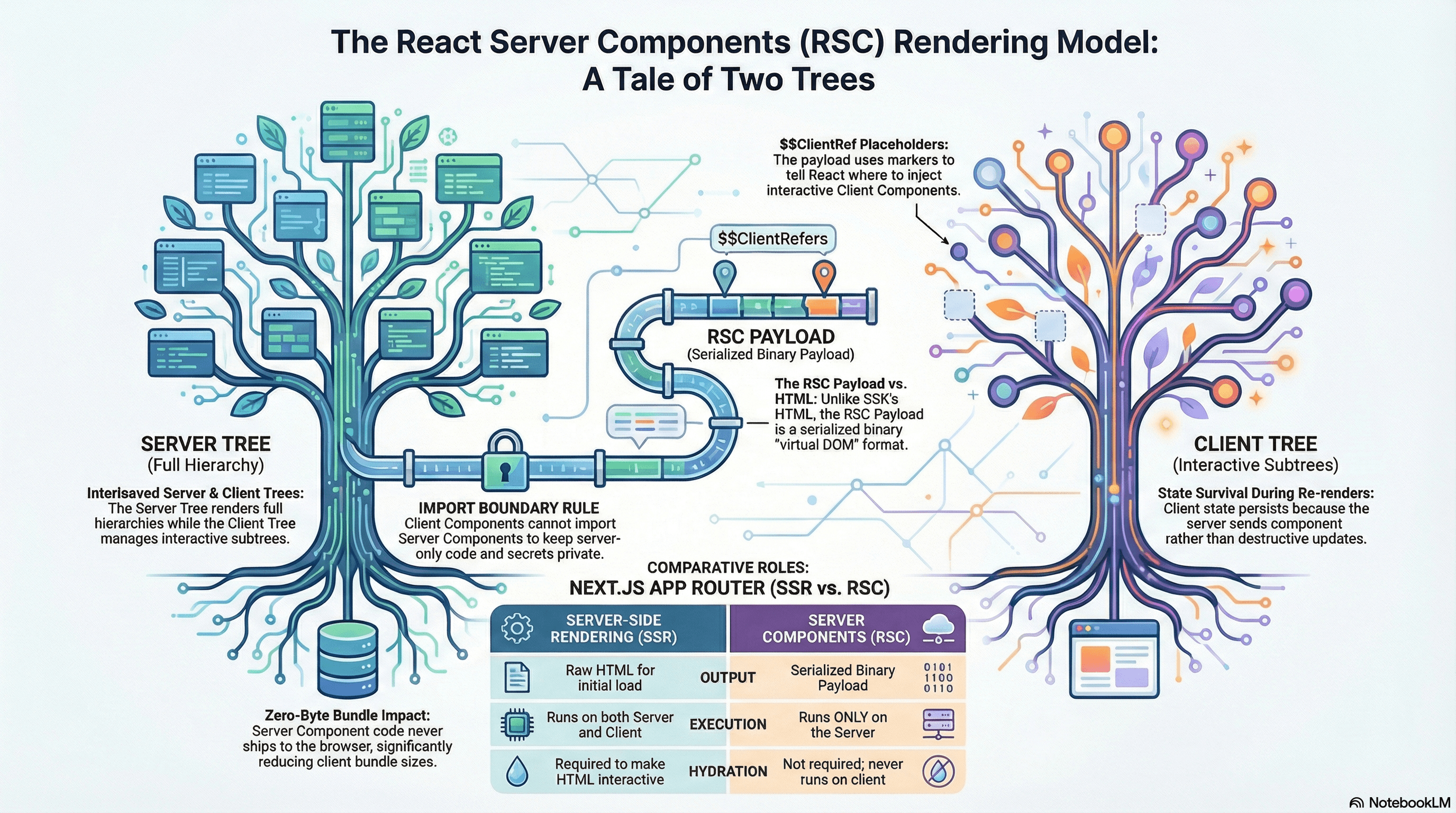RSC Rendering Model