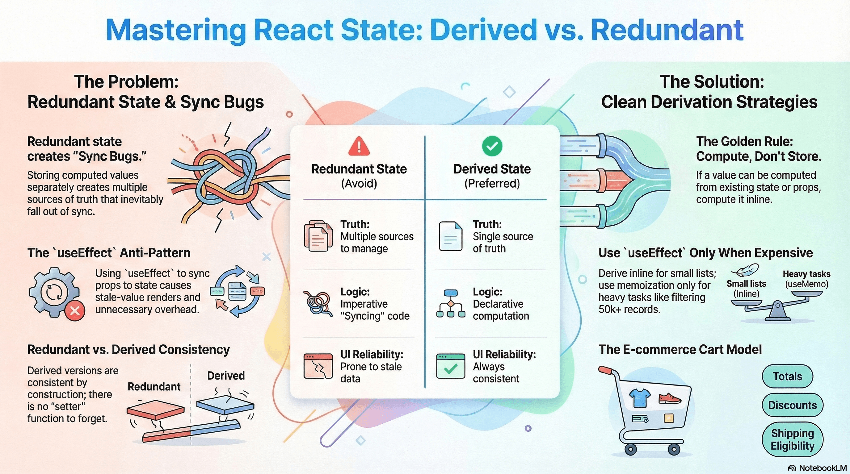 Derived vs Redundant State